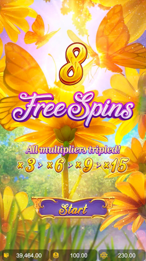 free spin - butterfly blossom - ดอกซากุระผีเสื้อ