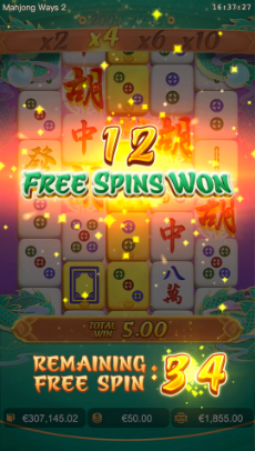 free spin - mahjong ways2